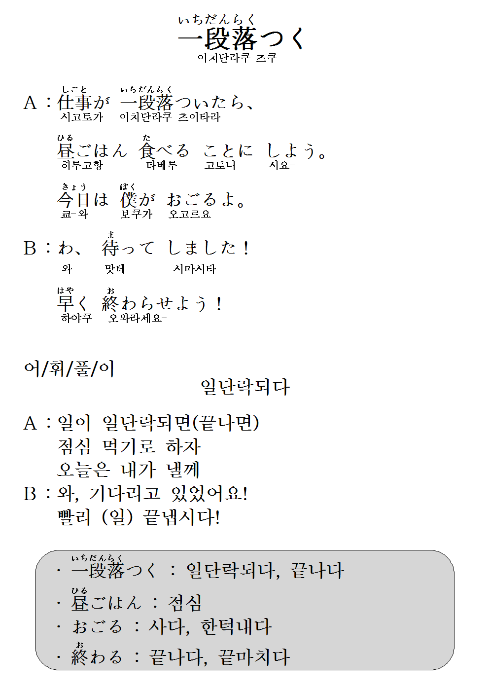 2014-05-14 一段落つく(일단락되다).png
